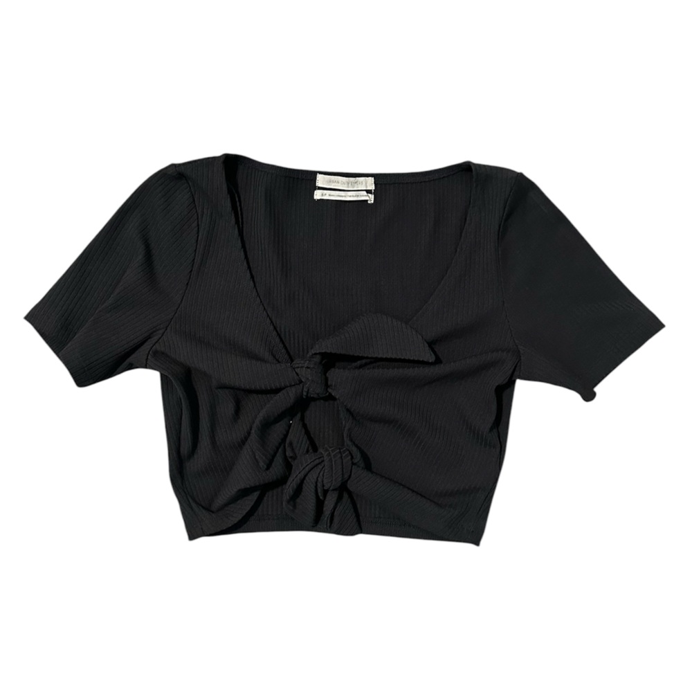 Urban Outfitters Black Crop Top - Picture 1 of 3